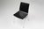 Black Vintage Black Chair with Wooden Seat, Belgium, 2000s For Sale - Image 8 of 11
