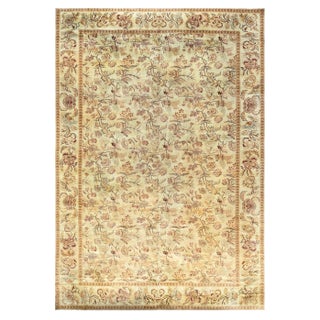 Contemporary Traditional Inspired Floral Design Rug by Doris Leslie Blau For Sale