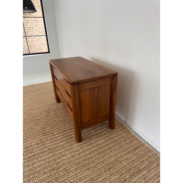 Mid 20th Century Mid 20th Century Elmwood Chest of Drawers, in the Style of Maison Regain For Sale - Image 5 of 12