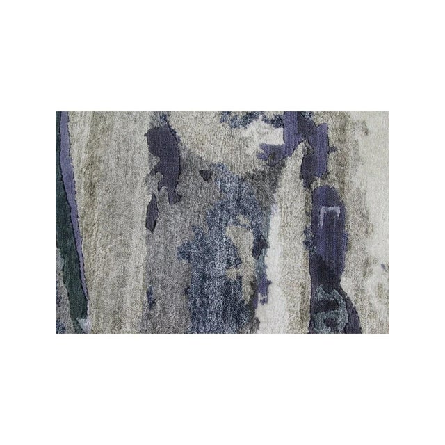 Handwoven Modern Abstract Area Rug 10x14 For Sale - Image 9 of 10