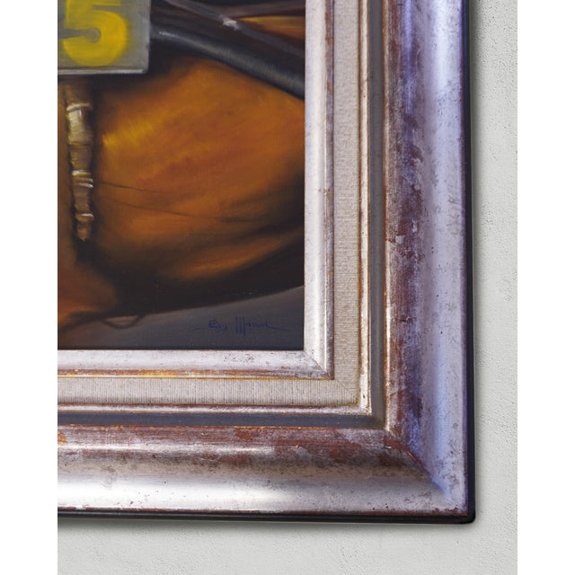 This superb oil on canvas by Guy Massol showcases one of the artist's most emblematic subjects: the equestrian world. A...