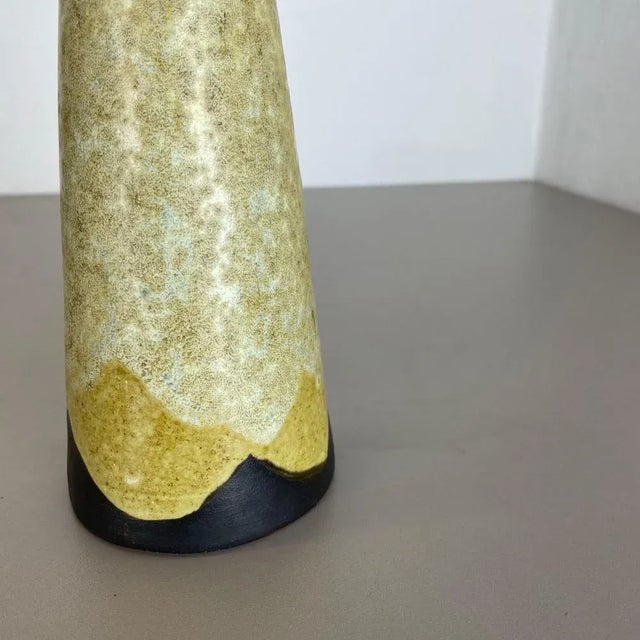 1960s Abstract Ceramic Studio Pottery Vase from Gerhard Liebenthron, Germany, 1960s For Sale - Image 5 of 10