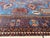 1980s Vintage Moghan Kazak Wool Rug, Blue Tree Medallion For Sale - Image 5 of 8