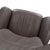 Gray Set of Model 8115 Armchair and Ottoman in Leather and Chrome from Joop For Sale - Image 8 of 18