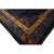 1920s Antique Chinese Art Deco Wool Floral Manchester Blue Hand Knotted Rug For Sale - Image 4 of 9