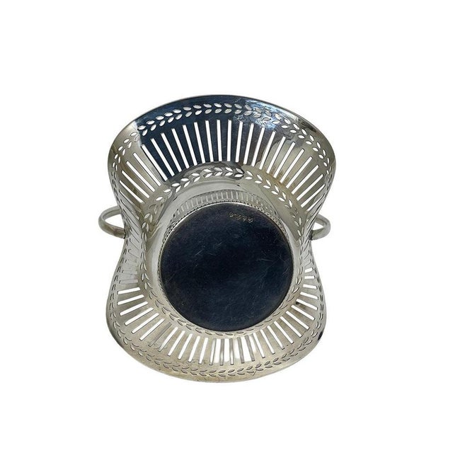 German Silver Basket by Lutz and Weiss For Sale - Image 4 of 6