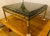 Hollywood Regency Granite Top on Brass Base Center Table For Sale - Image 11 of 13
