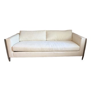 Vanguard Wood Framed Sofa For Sale