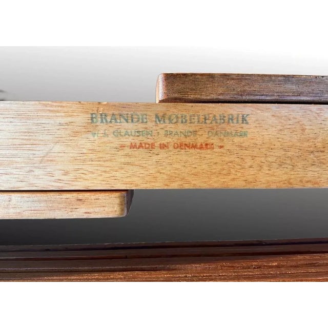 Danish Extendable Dining Table by W. J. Clausen for Brande Mobelfabrik For Sale - Image 15 of 18