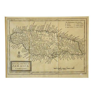 Jamaica by Herman Moll — London, 1716 (Atlas Geographicus)