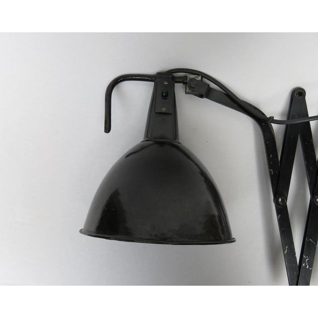 Bauhaus Scissor Lamps by Wilhelm Bäder, Set of 2 For Sale - Image 6 of 18