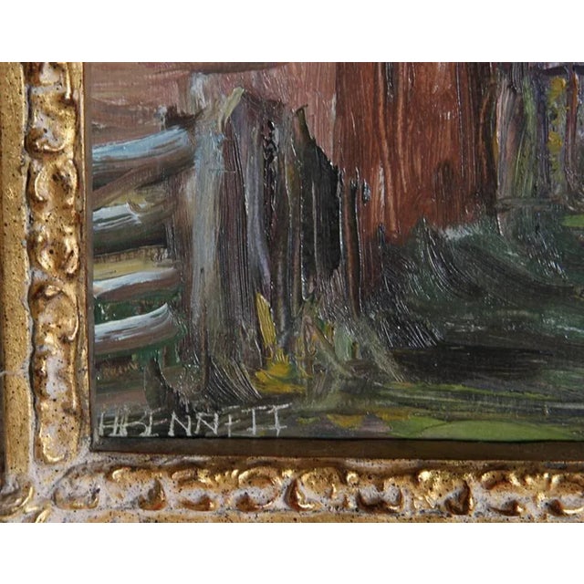 Harold Bennet, Brigsley Village, Lincolnshire, Painting For Sale - Image 4 of 5