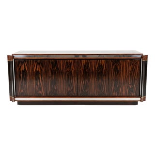 Regency Style Sideboard by Paolo Barracchia for Roman Decò, 1970s For Sale