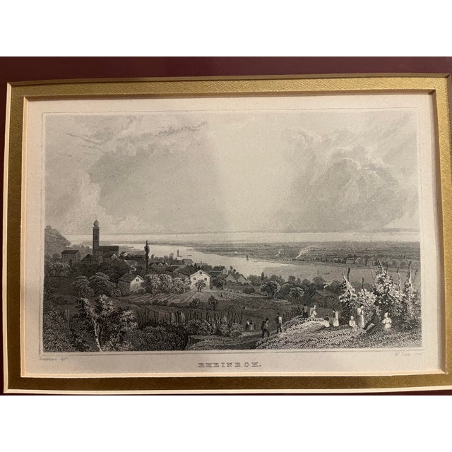 Traditional William Tombleson, Views of the Rhine Etching Prints- Set of 5 For Sale - Image 3 of 12