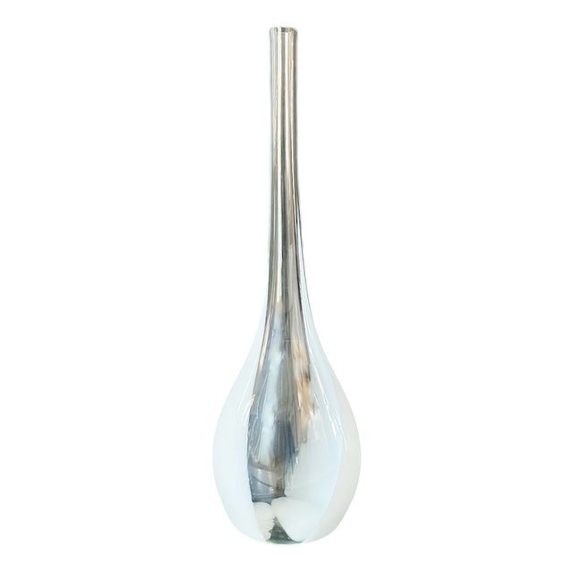 Elongated Pear Vase in Murano Glass from Maestri Di Murano For Sale