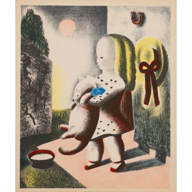 'Anabel & Millicent' by Nura Ulreich, Art Deco, Woman Artist, Art Institute of Chicago, Art Students League, Paris, Salon d'Automne For Sale In Monterey, CA - Image 6 of 8