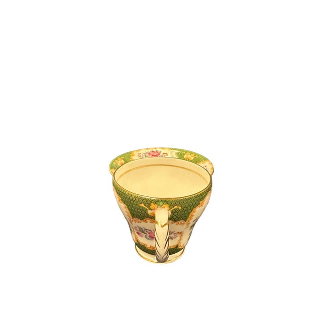 Vintage Royal Grafton Canton Demitasse Cup and Saucer For Sale - Image 9 of 11