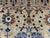 Persian Style Sultani Floral Wool Rug in Golden Beige, Burgundy and Blue, 5'2" X 6'6" For Sale - Image 6 of 17