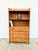 Vintage Oak Bookcase with Brass Drawers, 1950s For Sale - Image 6 of 17