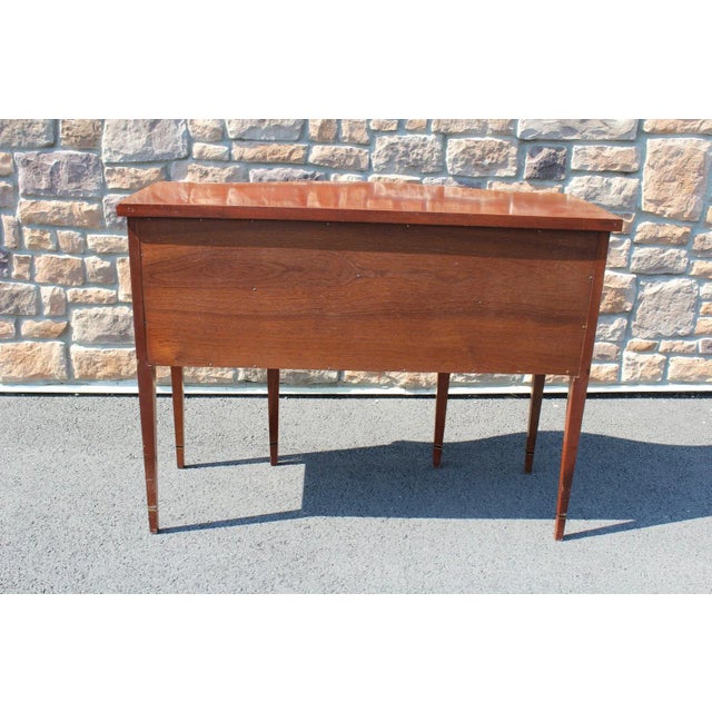 Kittinger Mahogany Brandy Board Server With Bellflower Inlay For Sale - Image 12 of 15