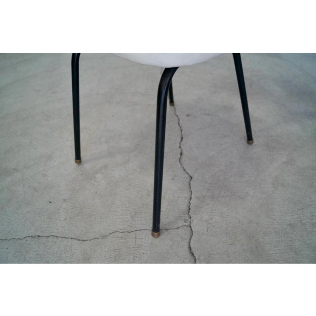 1950's Mid-Century Modern Leather Chair For Sale - Image 11 of 13