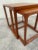 Mid 20th Century Mid Century Modern Teak Nesting Tables | Set of Two by Kai Kristiansen For Sale - Image 5 of 12
