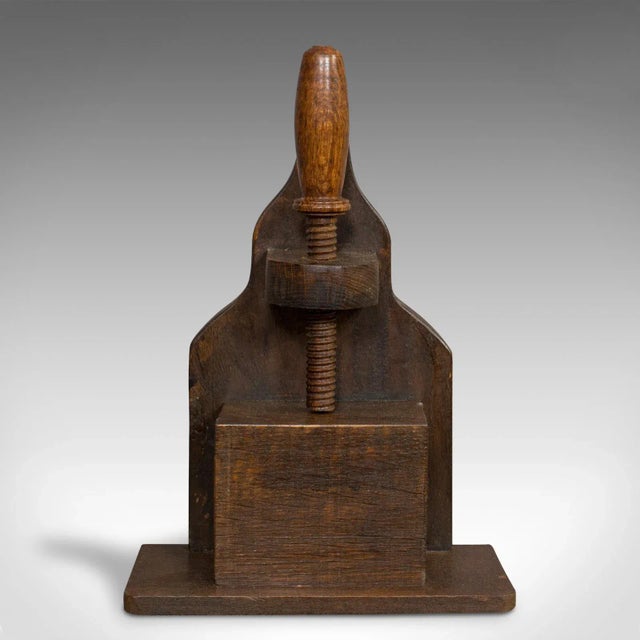 Victorian Late 19th Century Victorian Antique Screw Press Nutcracker For Sale - Image 3 of 9