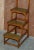 Early 19th Century Stunning Antique Circa 1810 George III Elm & Leather Library Steps Georgian Home For Sale - Image 5 of 12