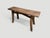 Andrianna Shamaris Teak Wood Wabi Sabi Bench For Sale - Image 4 of 5