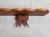 Rustic Folk Art Scalloped Wooden Shelf With Bow Brackets For Sale - Image 3 of 11
