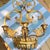 Beautiful vintage tole 3-arm candle sconce // Italian toleware // gilt // gold leaf // made in Italy // grandmillenial decor // preppy For Sale - Image 10 of 10