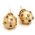 Blue South Sea Pearl Sapphire Earrings 14k Gold Certified For Sale - Image 8 of 15