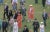 Buckingham palace garden party england 1985 by homer sykes oversize 60x40 inches / 152 x 101 cm paper size signed limited...