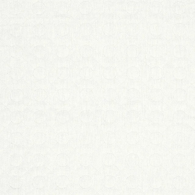 Sample - Schumacher Arles Embroidery Fabric in Oyster For Sale