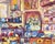 Early 21st Century Oil on Canvas Painting of an Interior by Kay Sutherland For Sale - Image 5 of 7