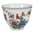 Late 20th Century Chinese Famille Rose Porcelain Tea Cup With Bird & Floral Motif For Sale