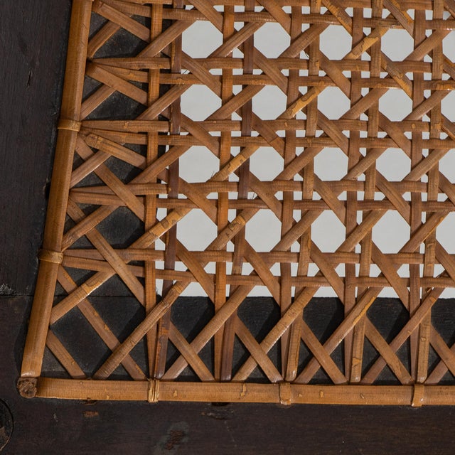 Beige 19th Century Pair Of Georgian Chairs With Rattan Seats For Sale - Image 8 of 14