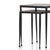 Metal Four Hands Dalston Nesting End Table - Raw Black For Sale - Image 7 of 8