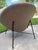 Metal Pair of Oversized Vintage Mid-Century Modern Saucer Lounge Chairs, Italian Modern Style For Sale - Image 7 of 11