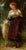 Realism 1980s Oil Painting After William Bouguereau "The Newborn Lamb" For Sale - Image 3 of 7