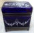 Cobalt Blue Glass Jewelry Box For Sale - Image 4 of 7