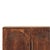 The Roasted Almond-Finish Mango Wood Grooved 2-Door Sideboard brings a refined balance of craftsmanship, character, and...