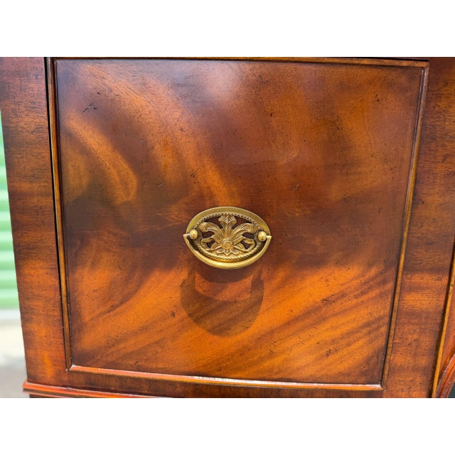 Maitland - Smith Maitland Smith Federal Style Figural Mahogany Sideboard For Sale - Image 4 of 11