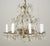 Rococo Mid 20th Century Rococo Revival Eight Arm Scalloped Crystal Chandelier For Sale - Image 3 of 11