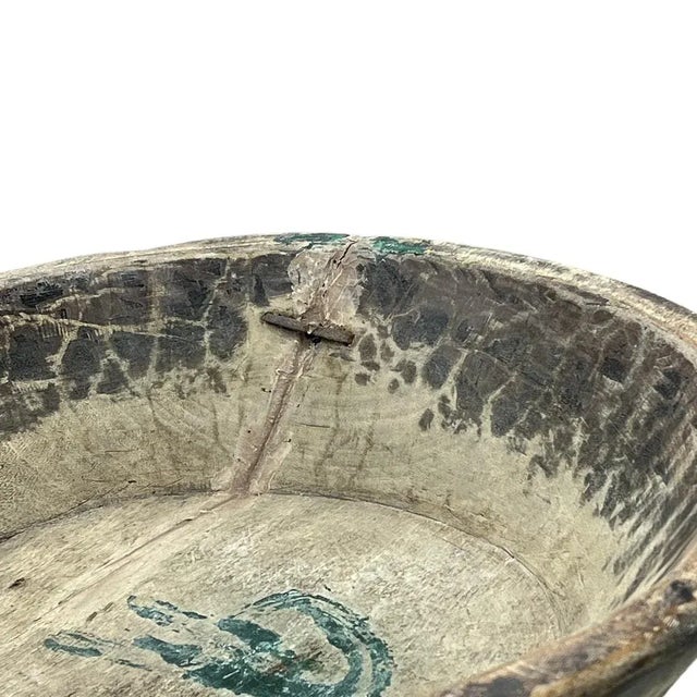 1970s Vintage Wooden Parat Bowl - Medium For Sale - Image 4 of 5