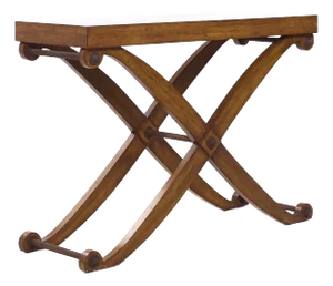 Henredon Walnut Console Table