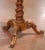 19th Century Swiss Black Forest Walnut Tilt-Top Table With Marquetry Scene For Sale - Image 4 of 8