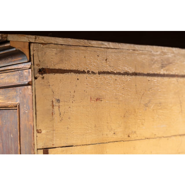 Mid-19th Century Painted Pine Cupboard For Sale - Image 15 of 17