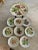 Vintage Italian Vegetable-Themed Platter With Salad Plates, 9 Piece Set For Sale - Image 13 of 13