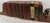 1950s Reader’s Digest Burgundy & Gold Gilt Decorative Books - Set of 10 For Sale In New York - Image 6 of 11